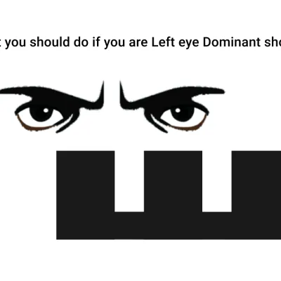 vlog what you should do if you are left eye dominant shooter. 1 1 400x400 1